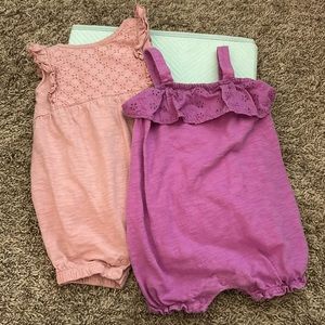 3/$20 Carters romper bundle